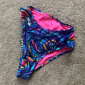 Dolfin Multicolor Swirl Swim Bottoms